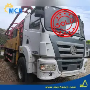 No. 241203P629, 2021 Sany 62m Concrete Pump Truck