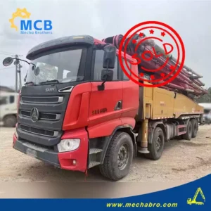 No. 240513P468, 2020 SY 56m concrete pump truck