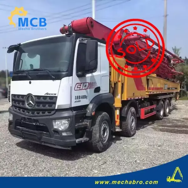 No. 240524P488, 2020 SY 62m concrete pump truck