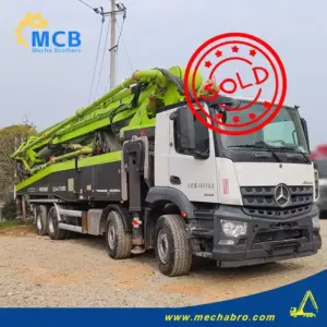No. 241226P642, 2020 Zoomlion 63m Concrete Pump Truck