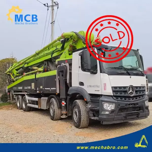 No. 241226P642, 2020 Zoomlion 63m Concrete Pump Truck