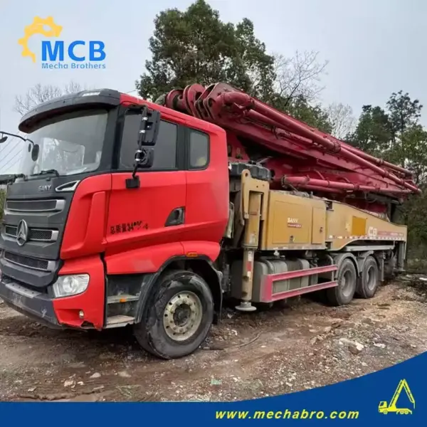 No. 250317P683, 2020 Sany 49m Concrete Pump Truck