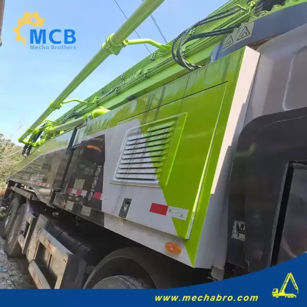No. 250318P685, 2019 Zoomlion 63m Concrete Pump Truck