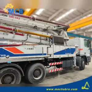 No. 250322P691, 2011  Zoomlion 38m Concrete Pump Truck