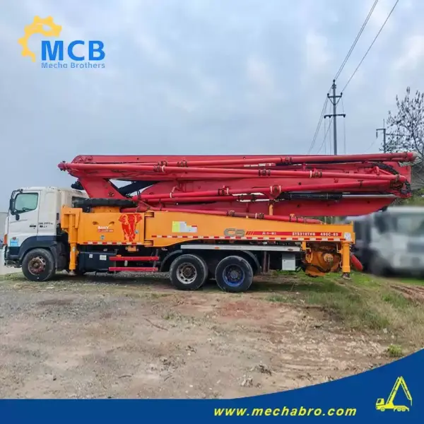 No. 250323P694, 2013 Sany 49m Concrete Pump Truck
