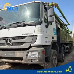 No. 250324P695, 2017 Zoomlion 56m Concrete Pump Truck