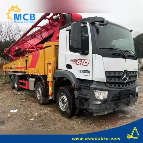 1744186275317385.jpg.webp No. 250326P696, 2021 Sany 65m Concrete Pump Truck