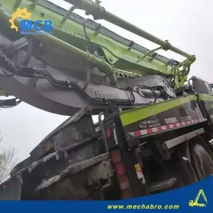 No. 250327P697, 2023 Zoomlion 38m Concrete Pump Truck