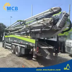 No. 250410P706, 2021 Zoomlion 56m Concrete Pump Truck