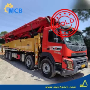 No. 240524P488, 2020 SY 62m concrete pump truck