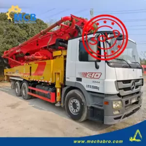 No. 250108P653, 2020 Zoomlion 63m Concrete Pump Truck