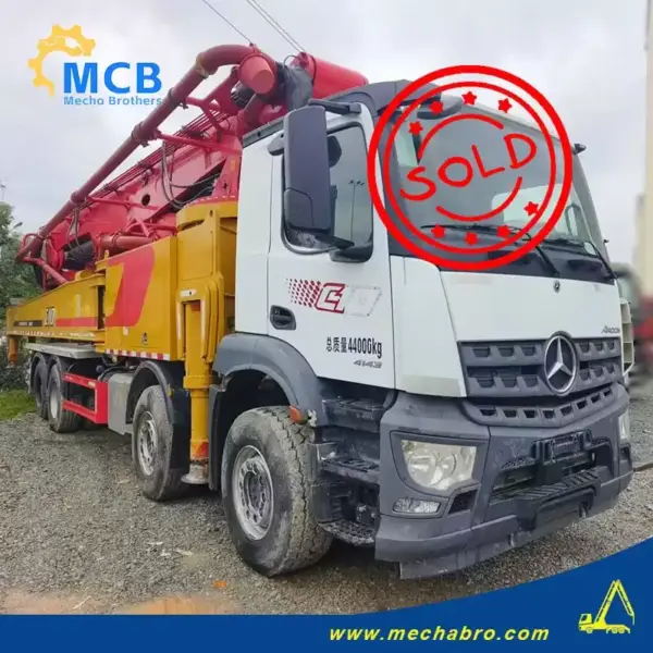 No. 241220P639, 2021 Sany 62m Concrete Pump Truck