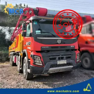 No. 241220P637, 2021 Sany 62m Concrete Pump Truck
