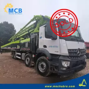 No. 241218P635, 2020 Zoomlion 63m Concrete Pump Truck
