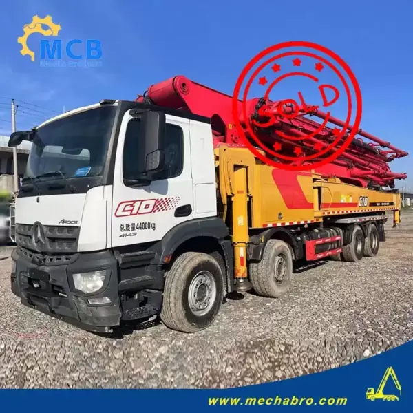 No. 250107P648, 2020 Zoomlion 59m Concrete Pump Truck