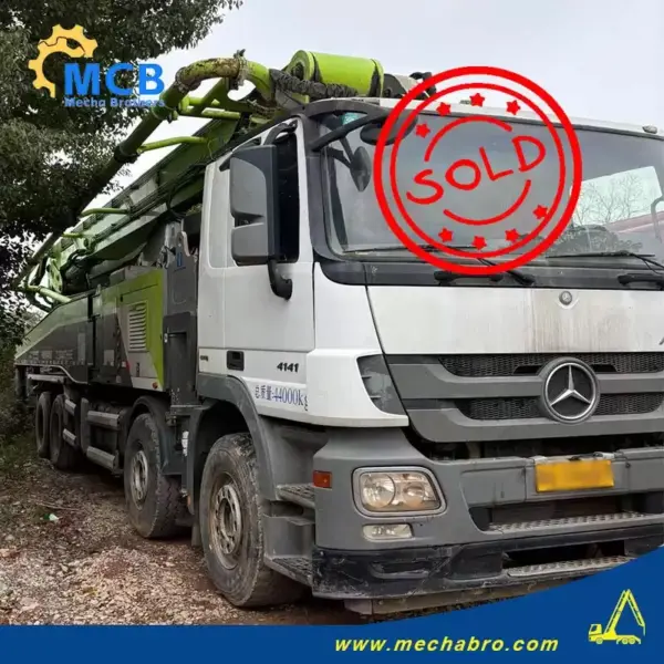 No. 250630P740, 2017 Sany 65m Concrete Pump Truck