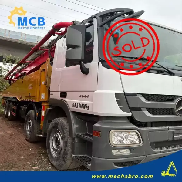 No. 250328P699, 2020 XCMG 62m Concrete Pump Truck