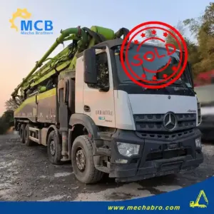 No. 250311P682, 2018 Sany 49m Concrete Pump Truck