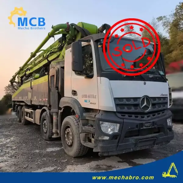No. 250311P682, 2018 Sany 49m Concrete Pump Truck