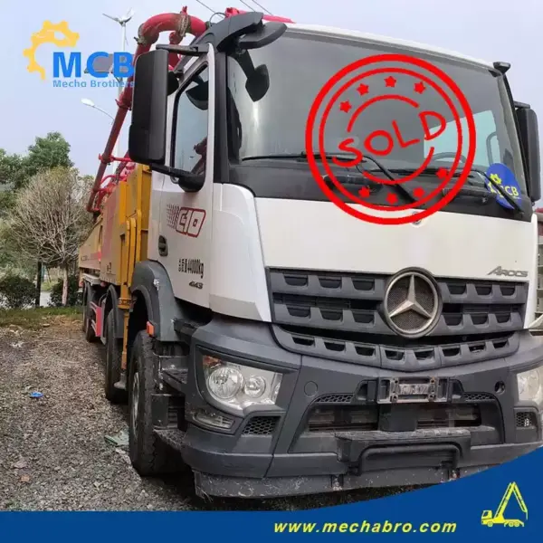 No. 250108P654, 2020 Zoomlion 63m Concrete Pump Truck
