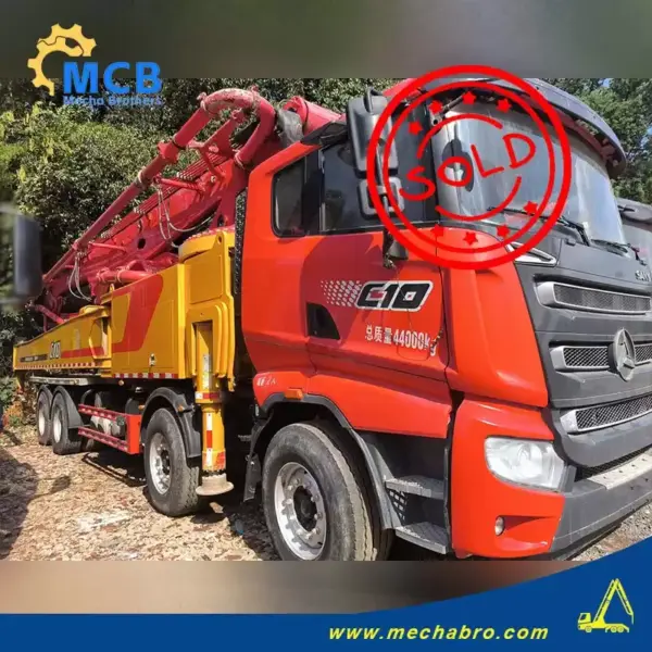 No. 250326P696, 2021 Sany 65m Concrete Pump Truck
