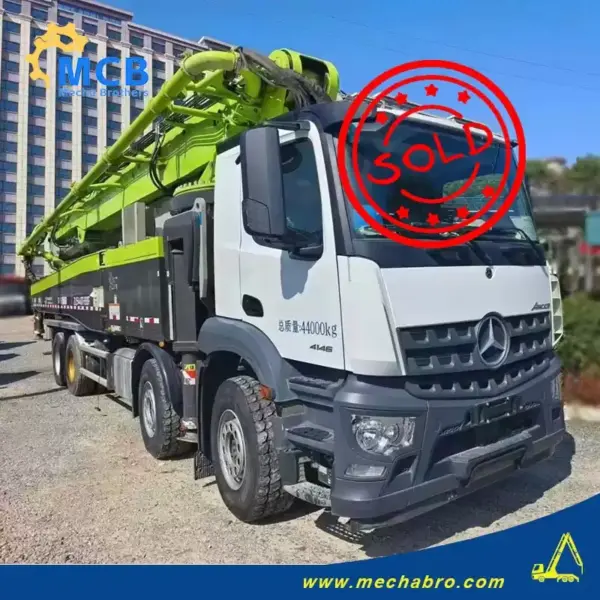 No. 250610P728, 2020 Sany 43m Concrete Pump Truck