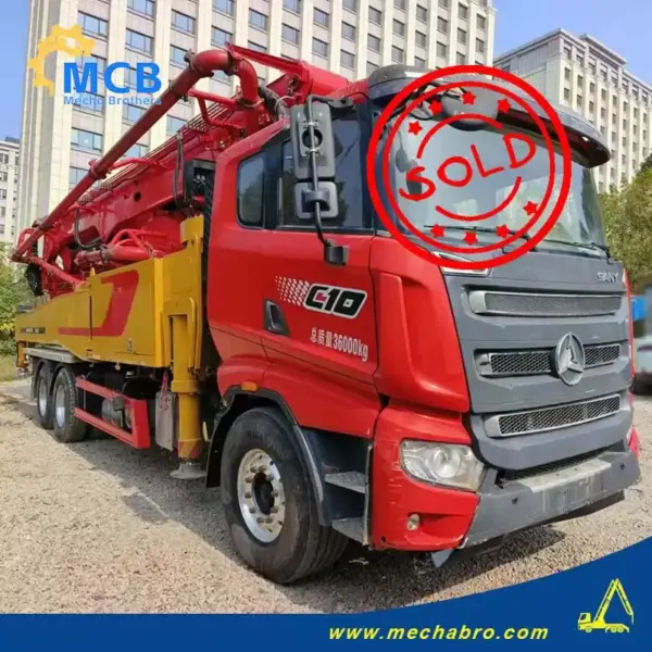 No. 241217P632, 2020 Sany 66m Concrete Pump Truck