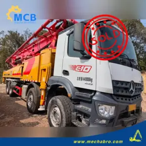 No.251216P786, 2019 Sany 49m concrete pump truck