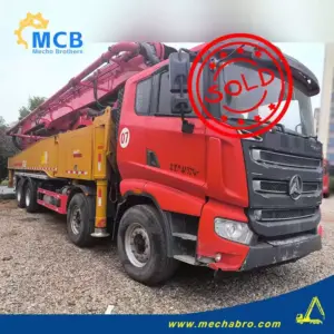 No. 241101P603, 2020 Sany 56m Concrete Pump Truck