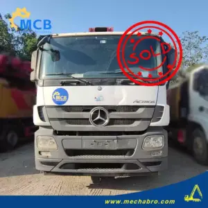No. 241014P592, 2018 Sany 56m concrete pump truck