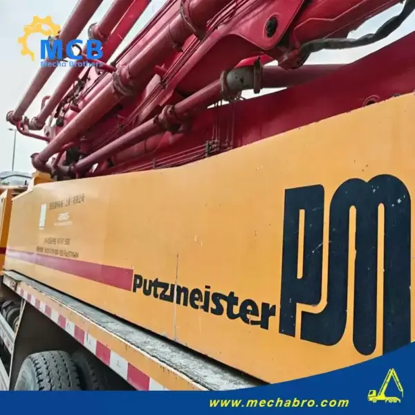 N.º 250417P710, camión bomba de hormigón Putzmeister de 49 m de 2014