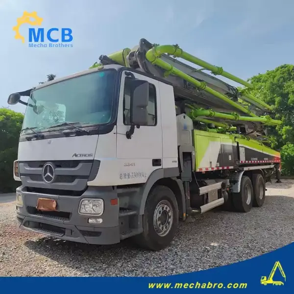 No. 241227P643, 2018 Zoomlion 49m Concrete Pump Truck