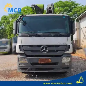 No. 241227P643, 2018 Zoomlion 49m Concrete Pump Truck