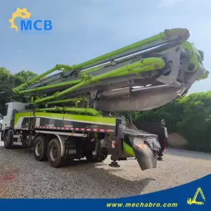 No. 241227P643, 2018 Zoomlion 49m Concrete Pump Truck
