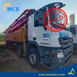 No. 250121P660, 2018 Sany 37m Concrete Pump Truck
