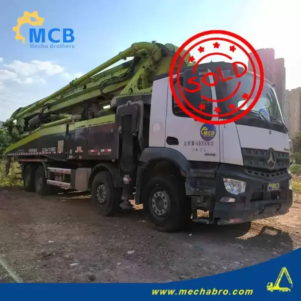 1747643502665998.jpg.webp No. 241009P587, 2013 Sany 47m concrete pump truck