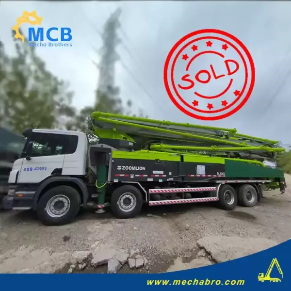 No. 241217P632, 2020 Sany 66m Concrete Pump Truck