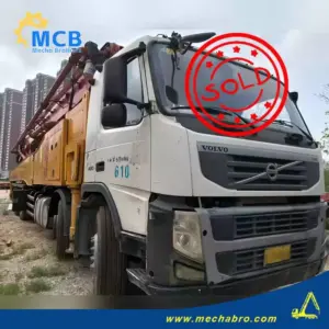 № 241107P608, 2020 Автобетононасос Zoomlion 38м