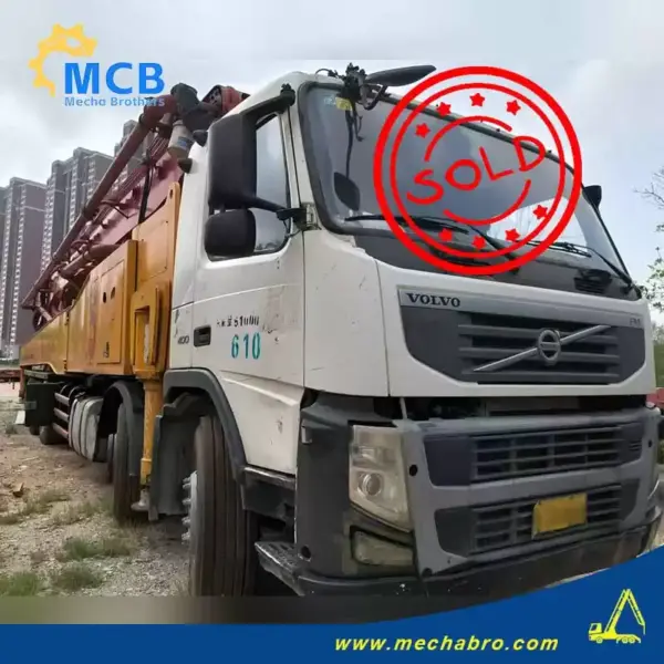 № 241107P608, 2020 Автобетононасос Zoomlion 38м