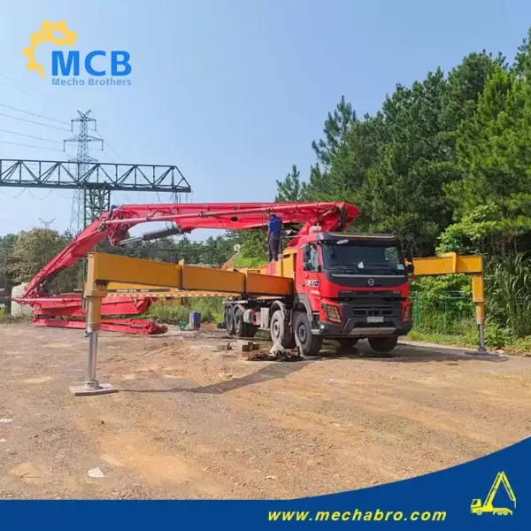 No. 250527P724, 2020 Sany 62m Concrete Pump Truck