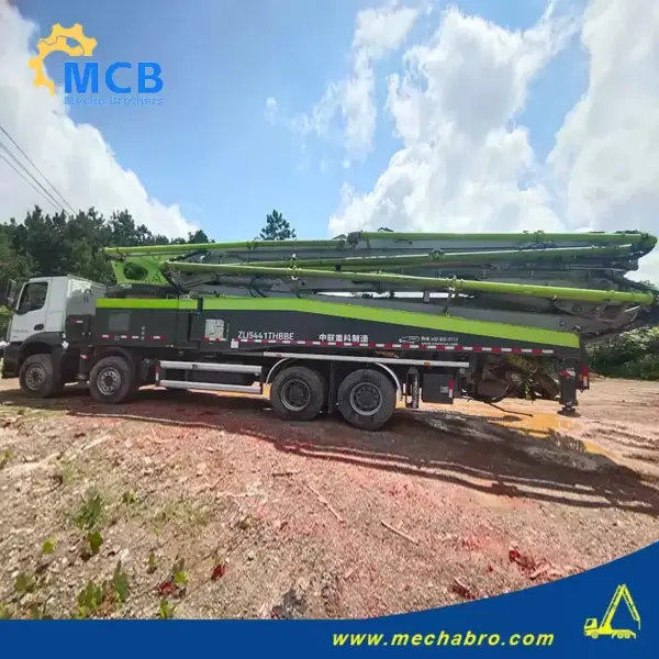 No. 250418P711, 2020 Zoomlion 63m Concrete Pump Truck