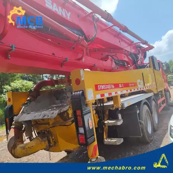 No. 250529P725, 2020 Sany 49m Concrete Pump Truck