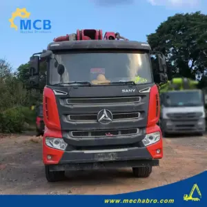 № 250609P727, автобетононасос Sany длиной 56 м, 2020 г. выпуска