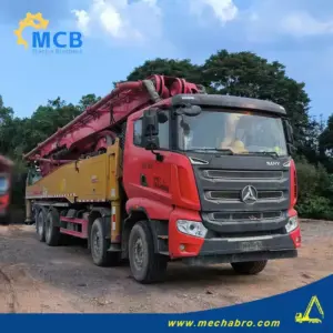 № 250609P727, автобетононасос Sany длиной 56 м, 2020 г. выпуска