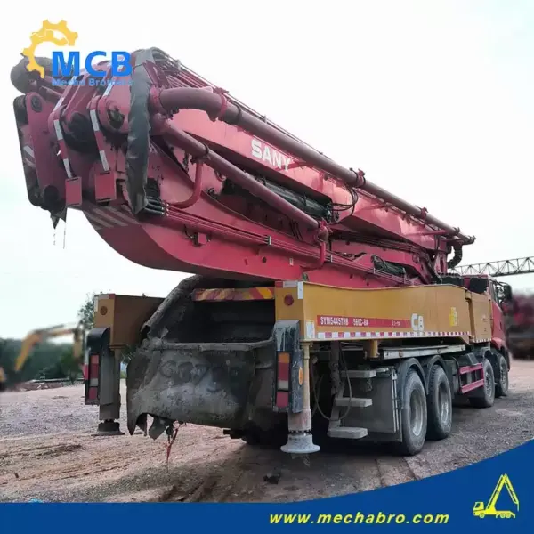 № 250609P727, автобетононасос Sany длиной 56 м, 2020 г. выпуска