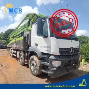 No. 250929P781, 2021 Zoomlion 62m Concrete Pump Truck