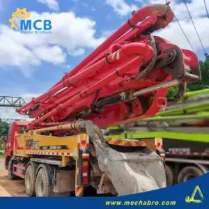 No. 250610P728, 2020 Sany 43m Concrete Pump Truck