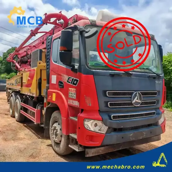 No. 250610P728, 2020 Sany 43m Concrete Pump Truck