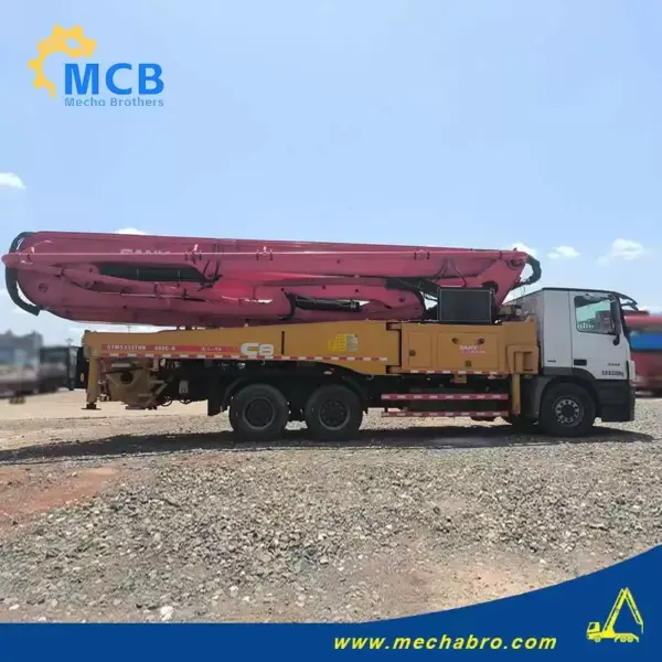 No. 250618P733, 2019 Sany 49m Concrete Pump Truck