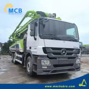 No. 250620P736, 2019 Zoomlion 49m Concrete Pump Truck